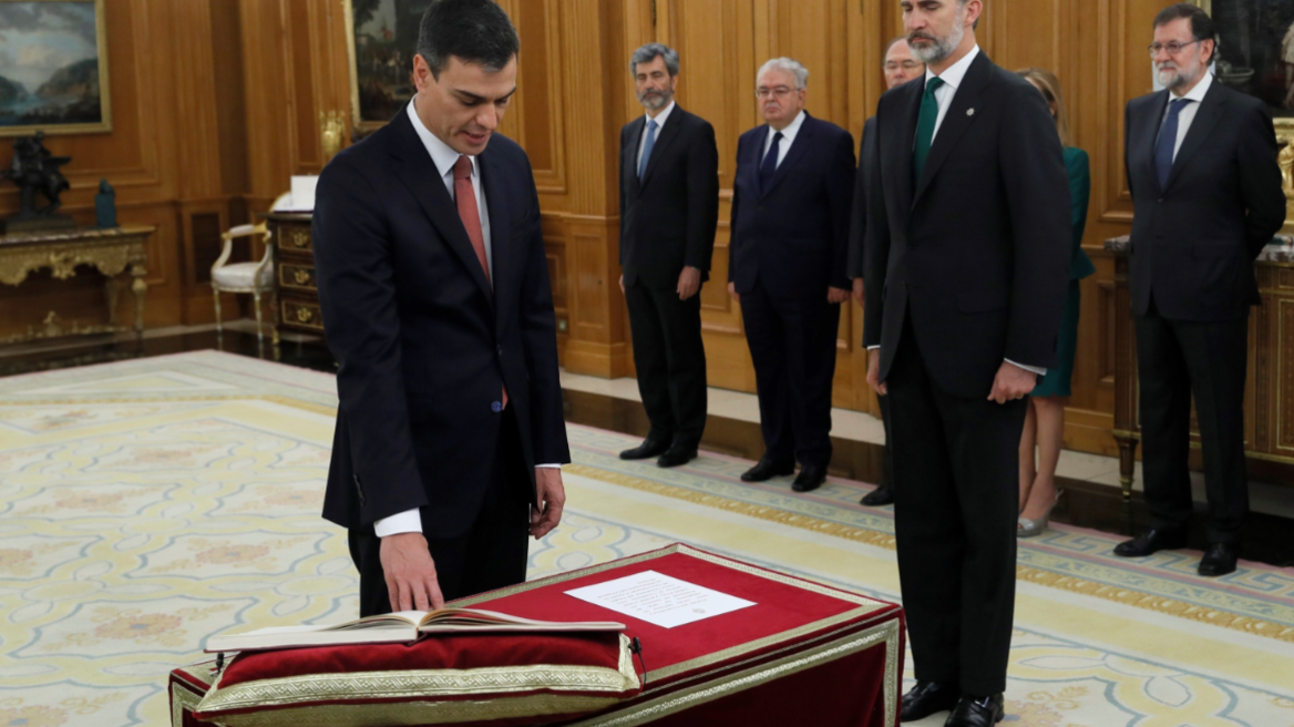 Πρωθυπουργός της Ισπανίας και επίσημα ο Πέδρο Σάντσεθ