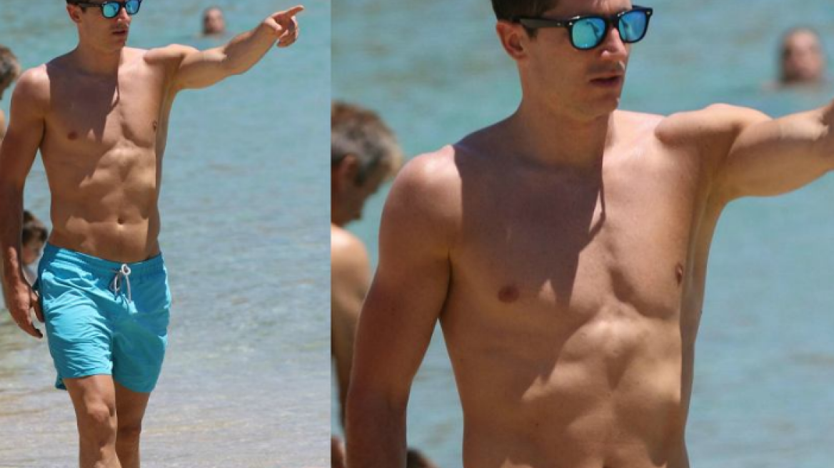 Ο Robert Lewandowski χαλαρώνει στο Νησί των Ανέμων