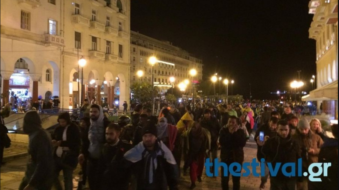 Καθημερινό φαινόμενο οι αφίξεις προσφύγων στη Θεσσαλονίκη