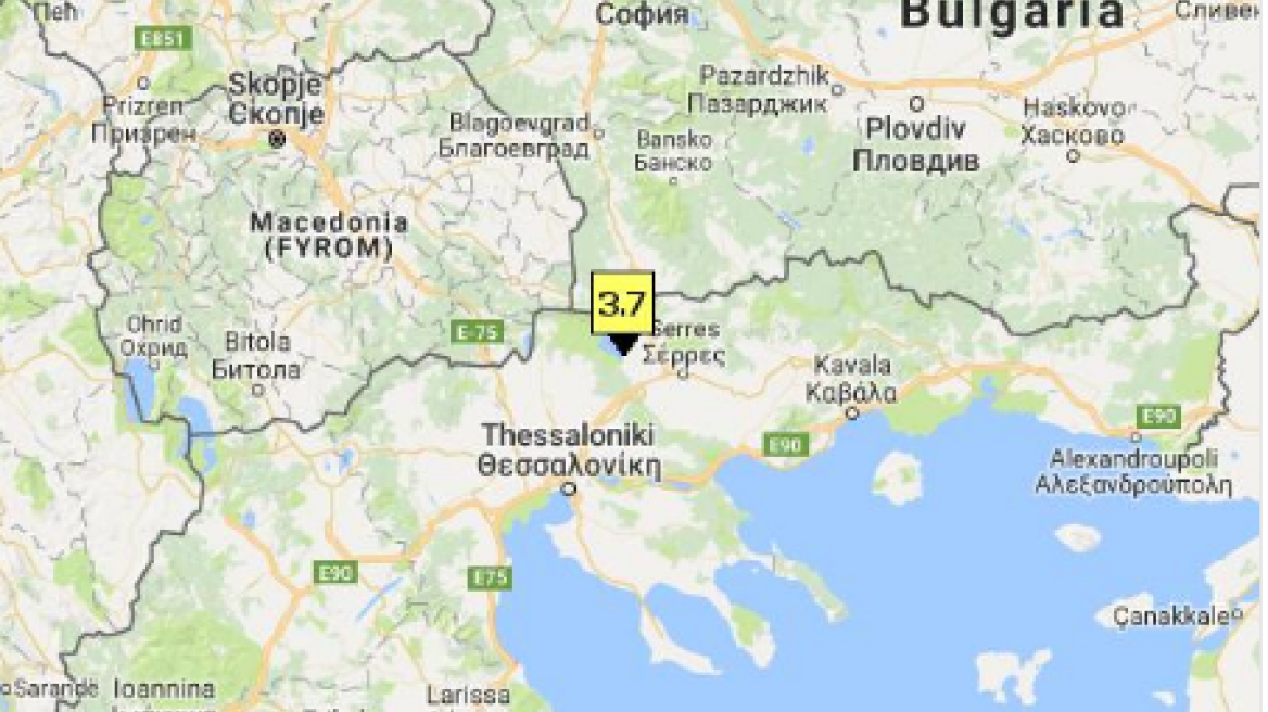 Σεισμοί 4 και 3,7 Ρίχτερ σε Κρήτη και Τύρναβο