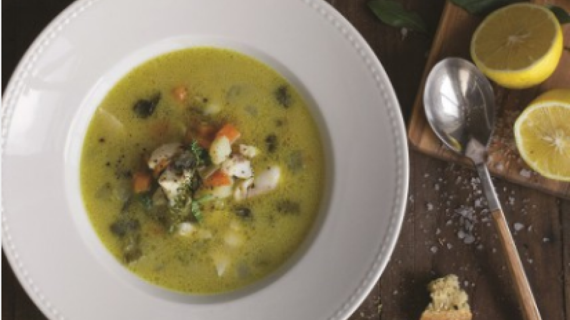 Ψαρόσουπα με κοκκινόψαρο