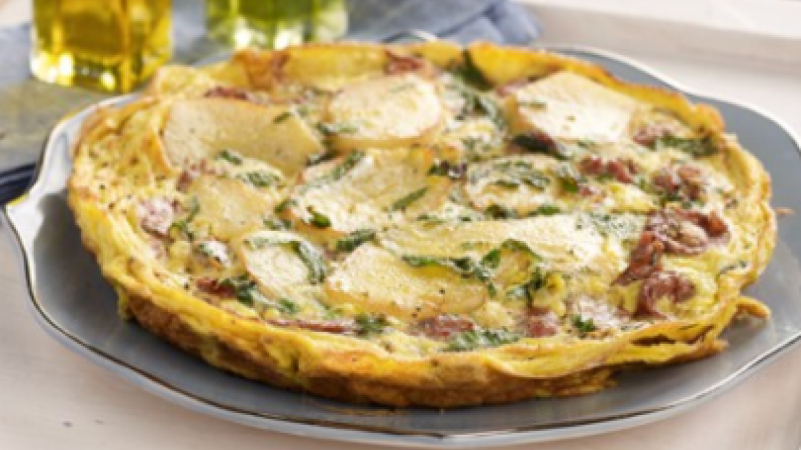 Φουρτάλια με πατάτες και λουκάνικο