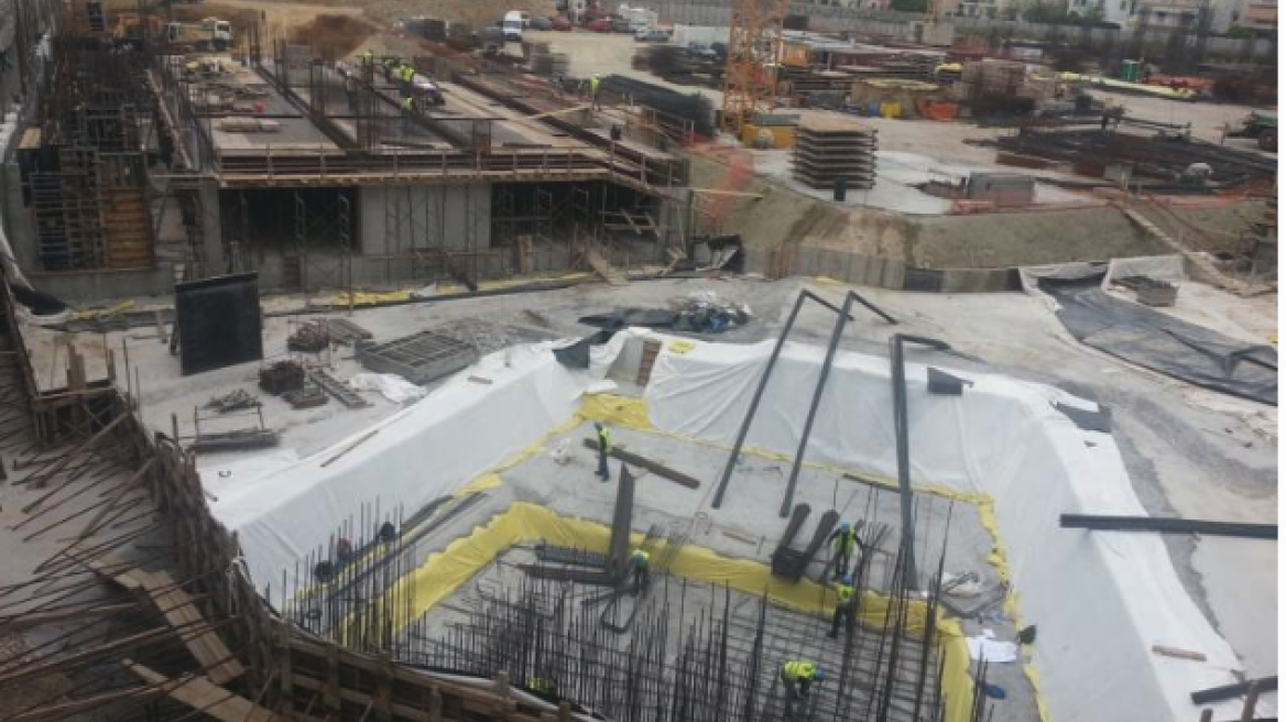 Νεκρός εργάτης που έπεσε από σκαλωσιά στο νέο γήπεδο της ΑΕΚ