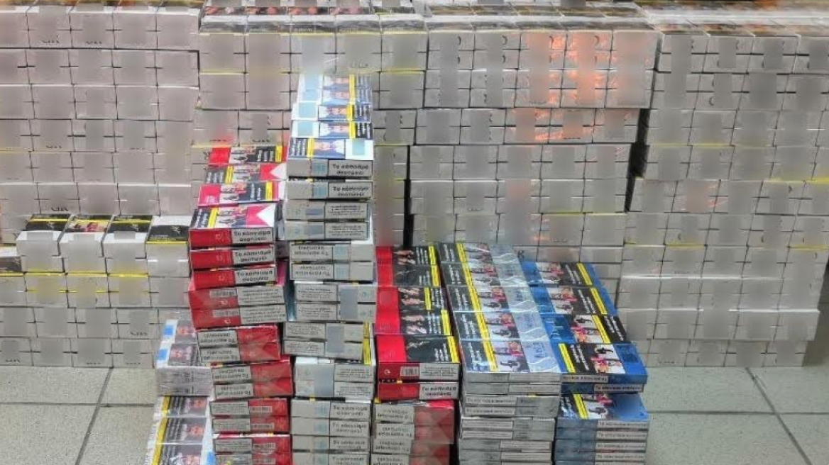 Κιλκίς: Σε αποθήκη έκρυβε χιλιάδες λαθραία καπνικά είδη