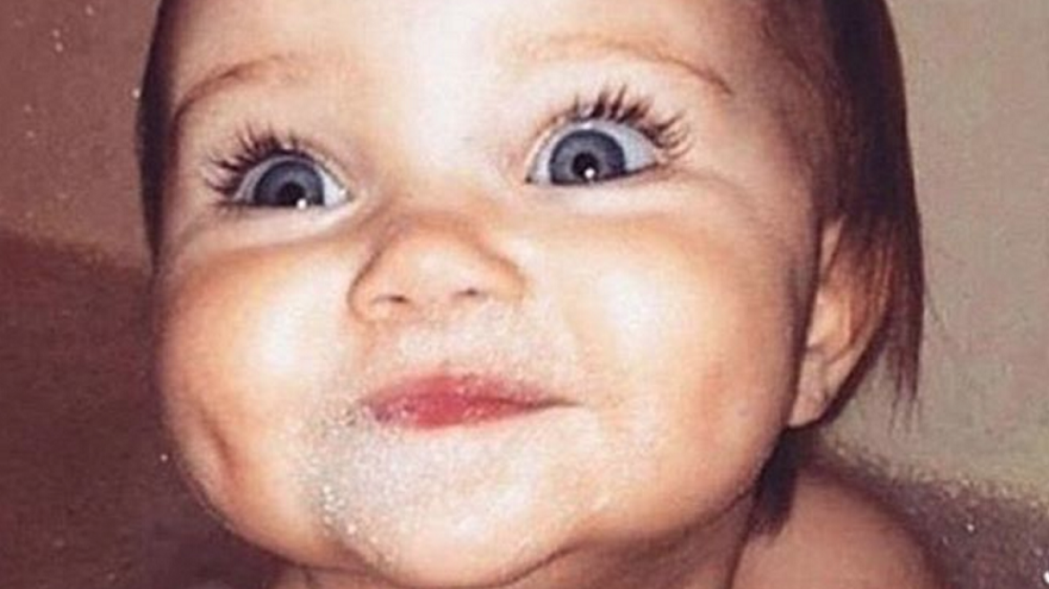 Ποιο super model είναι σήμερα αυτό το μωρό; 