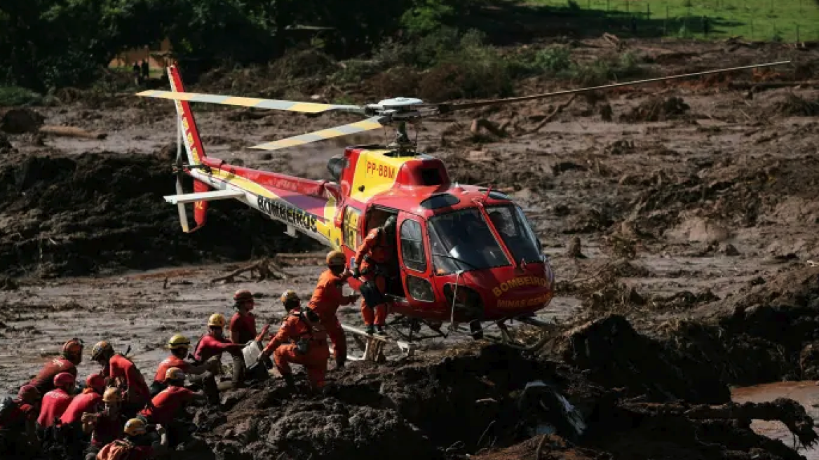 Βραζιλία: Στους 134 οι νεκροί από την κατάρρευση του φράγματος