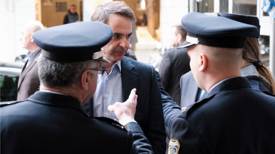 Μητσοτάκης από το Αστυνομικό Τμήμα Ακρόπολης: Καμία απολύτως ανοχή στη βία