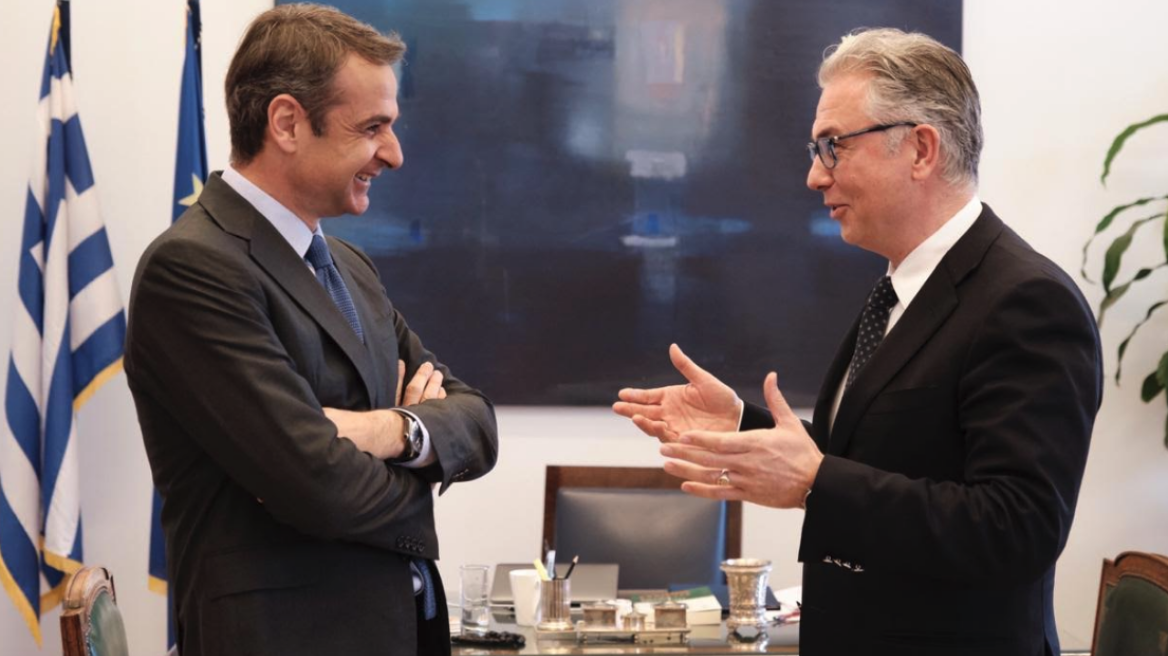 Υποψήφιος με τη ΝΔ ο Ρουσόπουλος - Συνάντηση με Μητσοτάκη