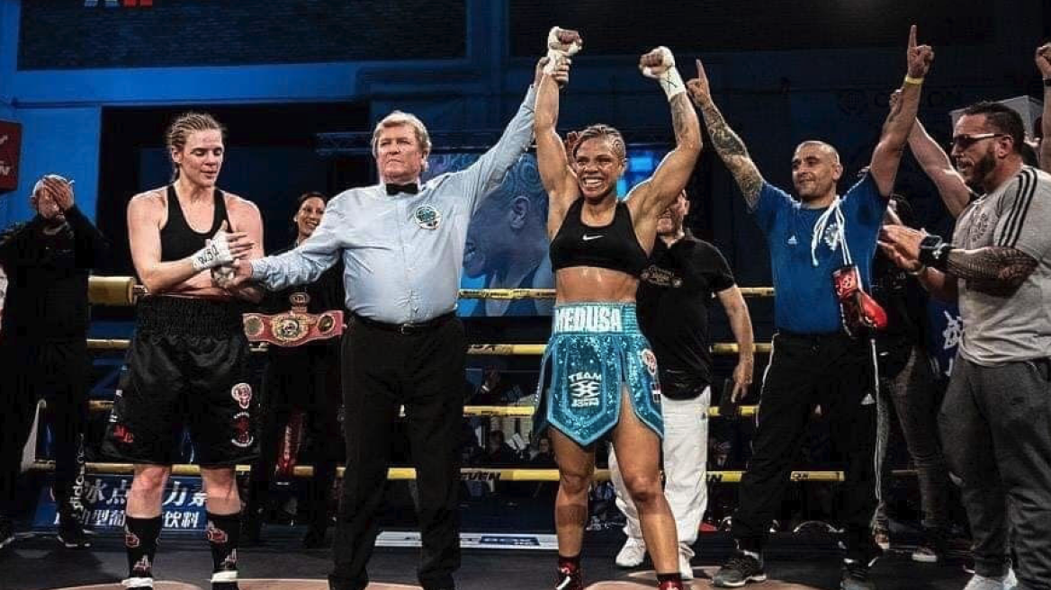 Χριστίνα  Λιναρδάτου: Κατέκτησε τον παγκόσμιο τίτλο πυγμαχίας WBO  