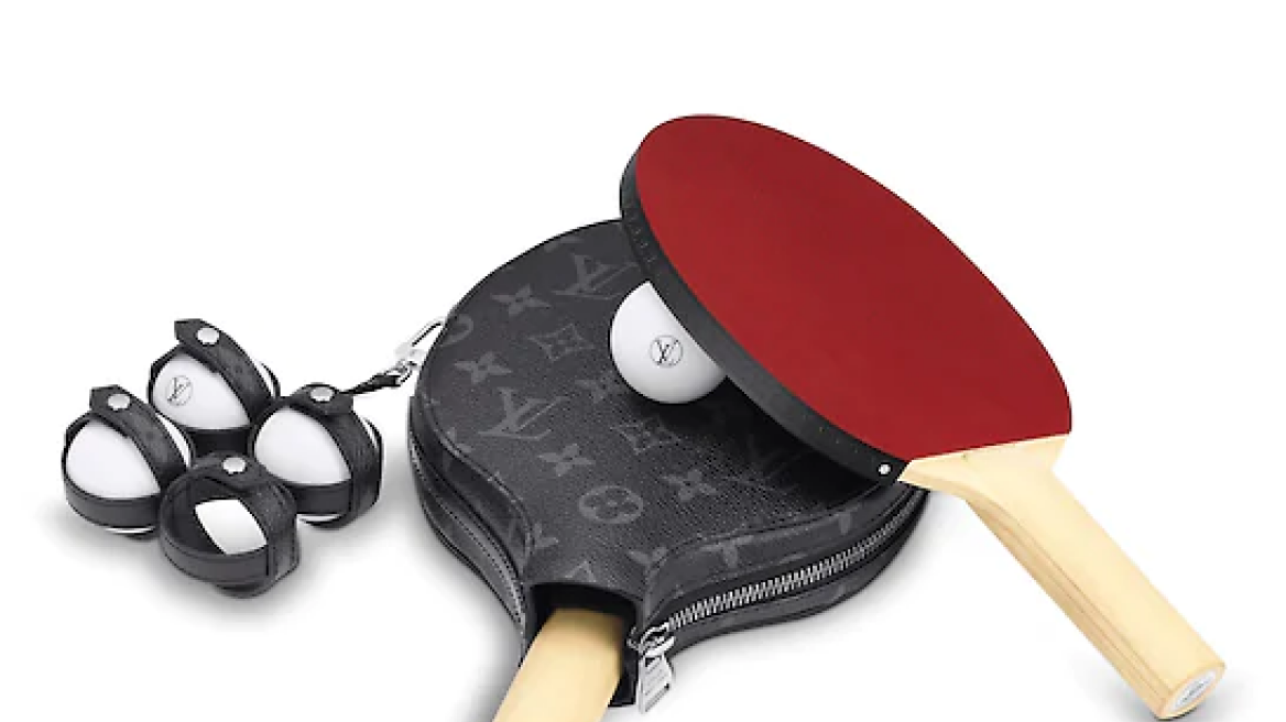 Τώρα μπορείτε να παίζετε Ping Pong με εξοπλισμό του οίκου Louis Vuitton