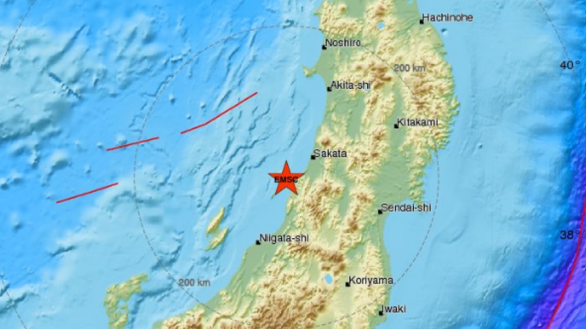 Σεισμός 6,5 Ρίχτερ στην Ιαπωνία - Κίνδυνος για τσουνάμι