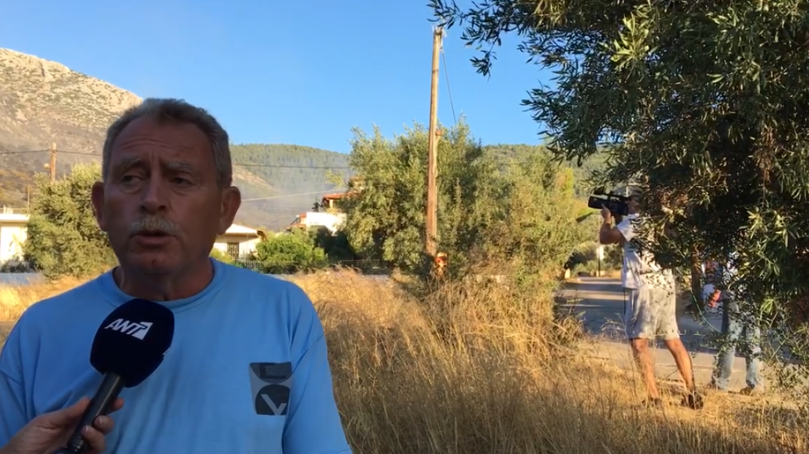 Αντιπεριφερειάρχης Αττικής: Έχουν καεί δυο σπίτια στην Παιανία 