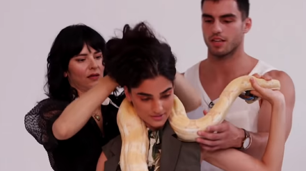 GNTM: Σήμερα θα τις «ζώσουν» τα φίδια