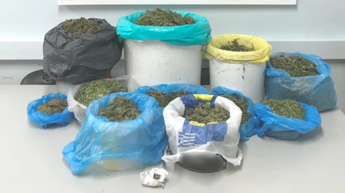 Καβάλα: Στο θερμοκήπιο και στην αυλή του έκρυβε πέντε κιλά χασίς