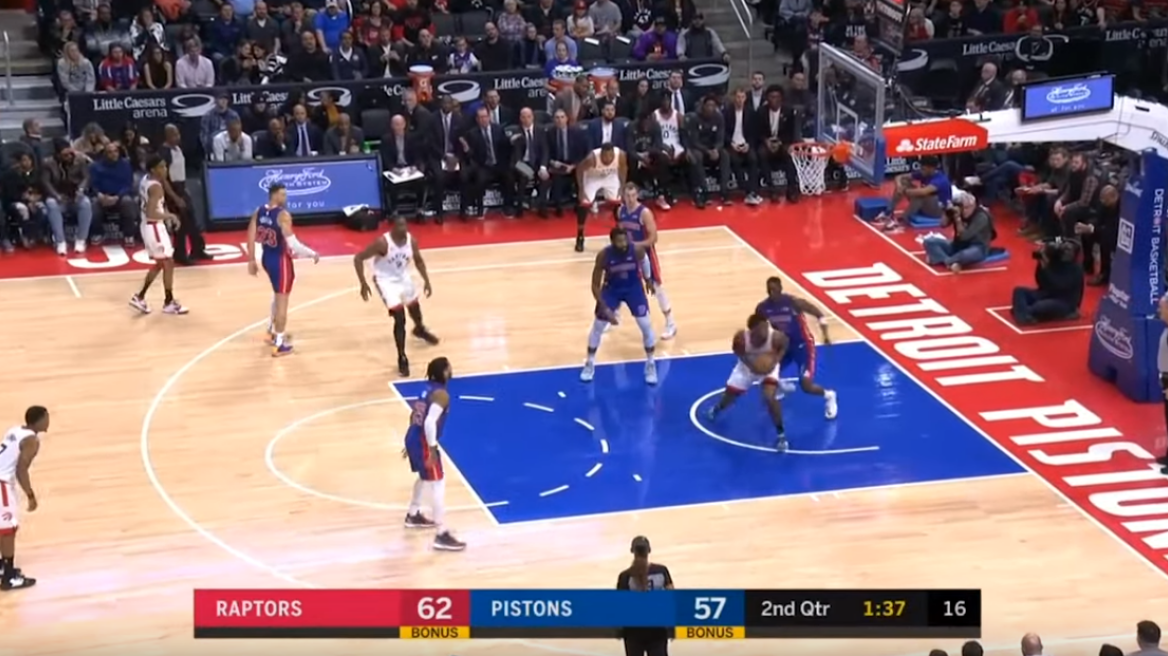 NBA, Πίστονς-Ράπτορς 99-112: Με εμφάνιση πρωταθλητή