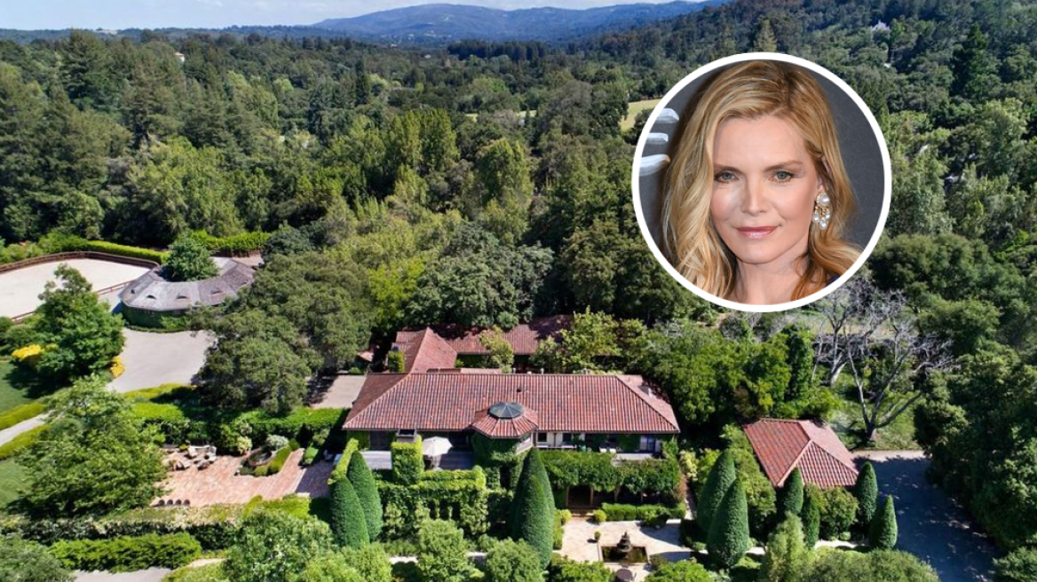 Μισέλ Φάιφερ: Πούλησε το κτήμα της στην Καλιφόρνια για 22 εκατ. δολάρια 