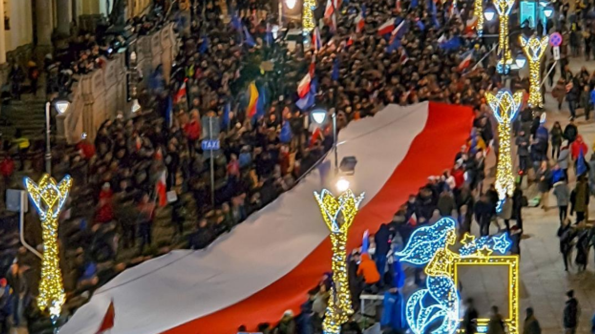 Η Ένωση Δικαστών και Εισαγγελέων συμμετείχε σε πορεία στη Βαρσοβία 