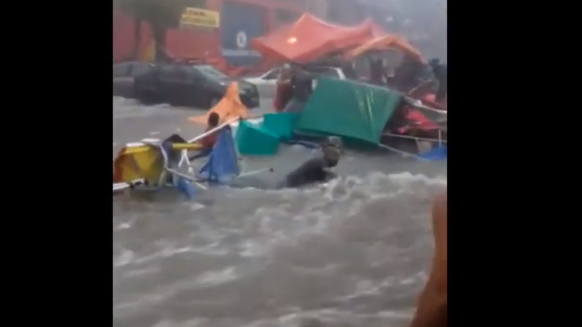 Βραζιλία: Στους 53 οι νεκροί από τη σφοδρή καταιγίδα