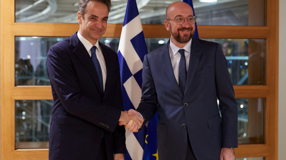 Συνάντηση Μητσοτάκη με Σαρλ Μισέλ: Δημοσιονομικό, Τουρκία και νοτιοανατολική Μεσόγειος στην ατζέντα