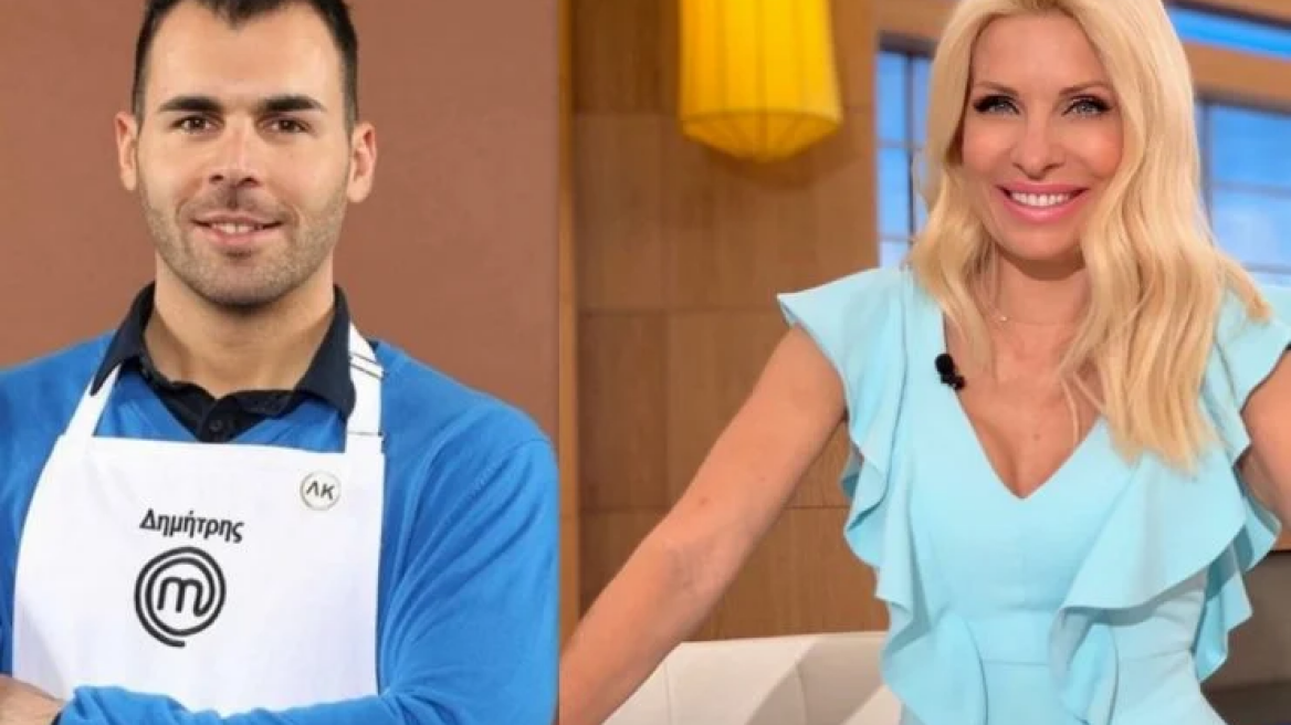 Όταν ο Δημήτρης Μπέλλος του MasterChef τάισε αστακό την Ελένη Μενεγάκη