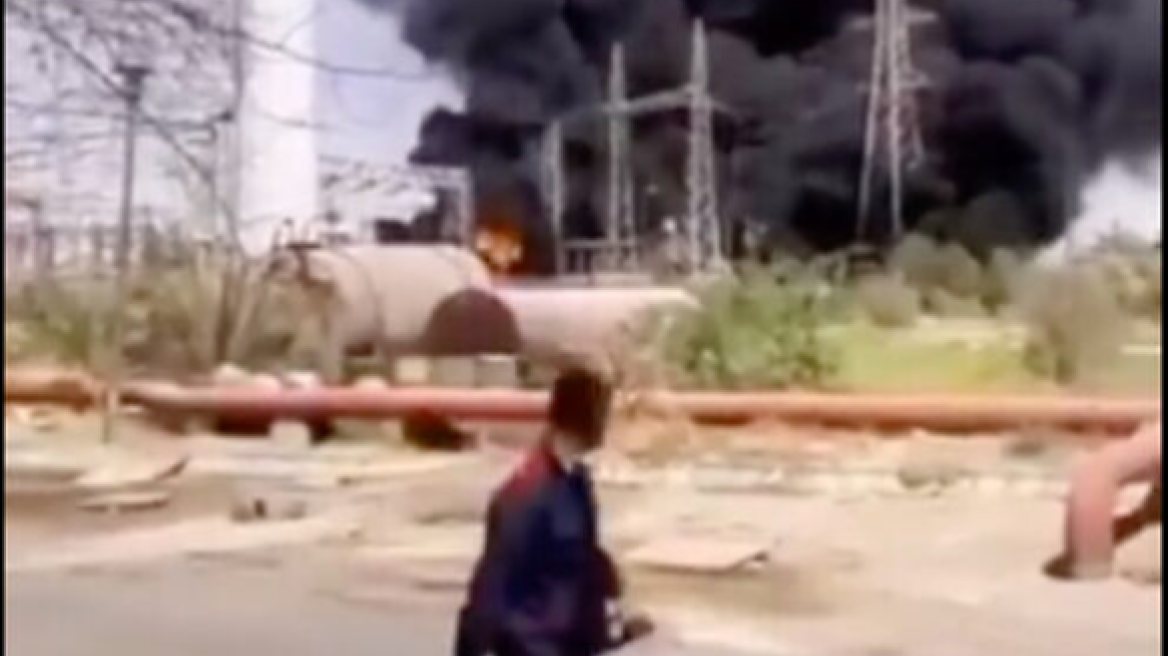 Φωτιά σε σταθμό παραγωγής ηλεκτρικής ενέργειας στο νοτιοδυτικό Ιράν