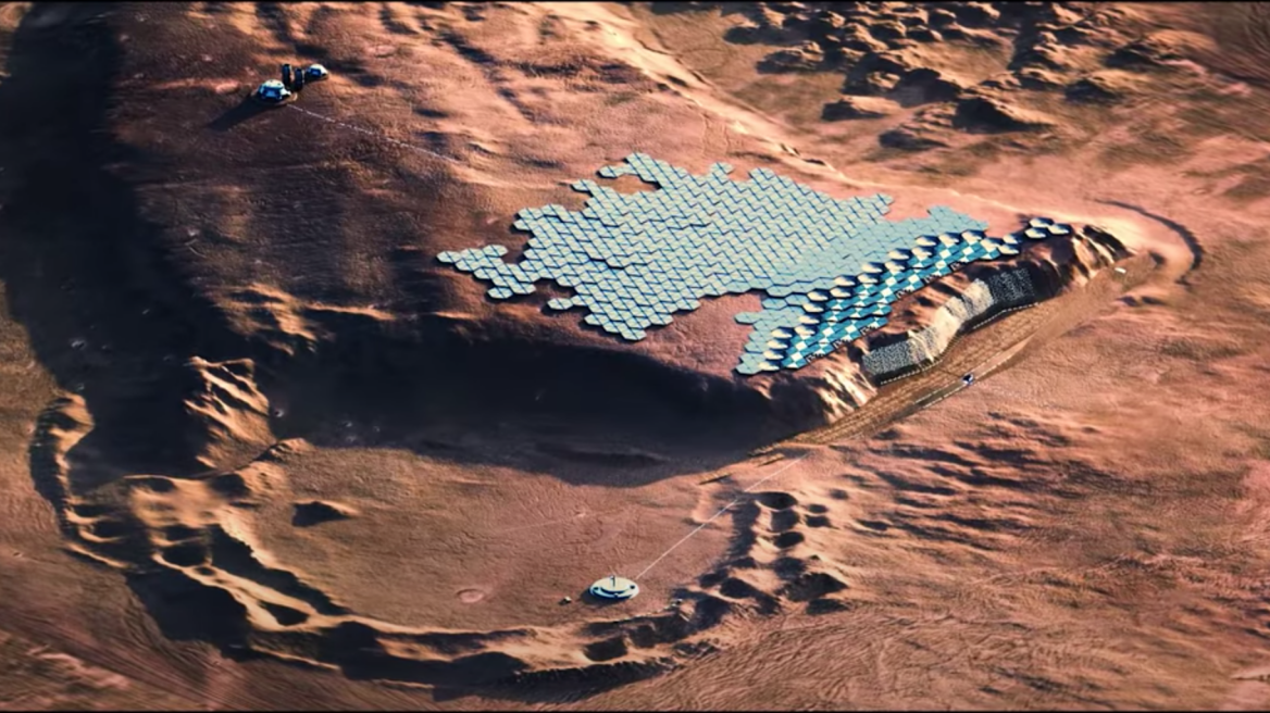 Πώς θα μοιάζει η Nüwa, η πρώτη πόλη στον Άρη - Δείτε το βίντεο