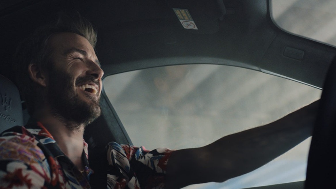 Ο Beckham καίει τα… λάστιχα της