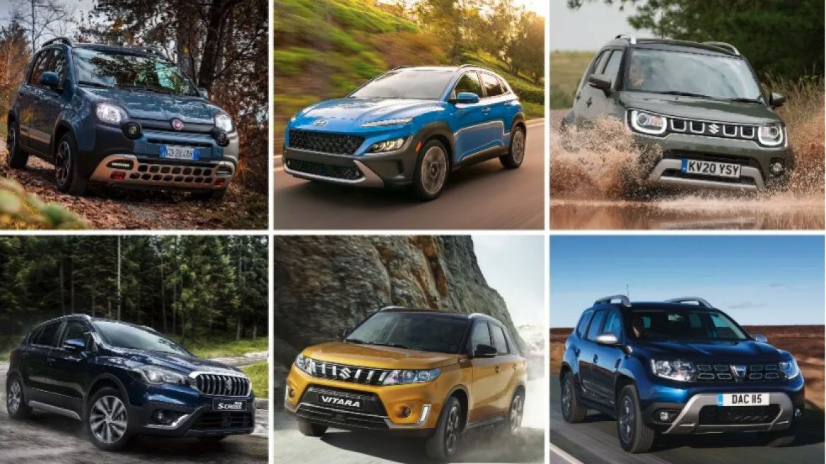 Δείτε όλα τα SUV 4×4 με τιμή κάτω των 25.000 ευρώ