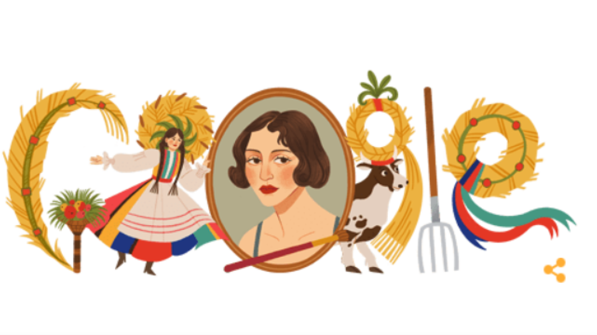 Google Doodle - Ζόφια Στριγένσκα: 130 χρόνια από τη γέννηση της ζωγράφου του Μεσοπολέμου