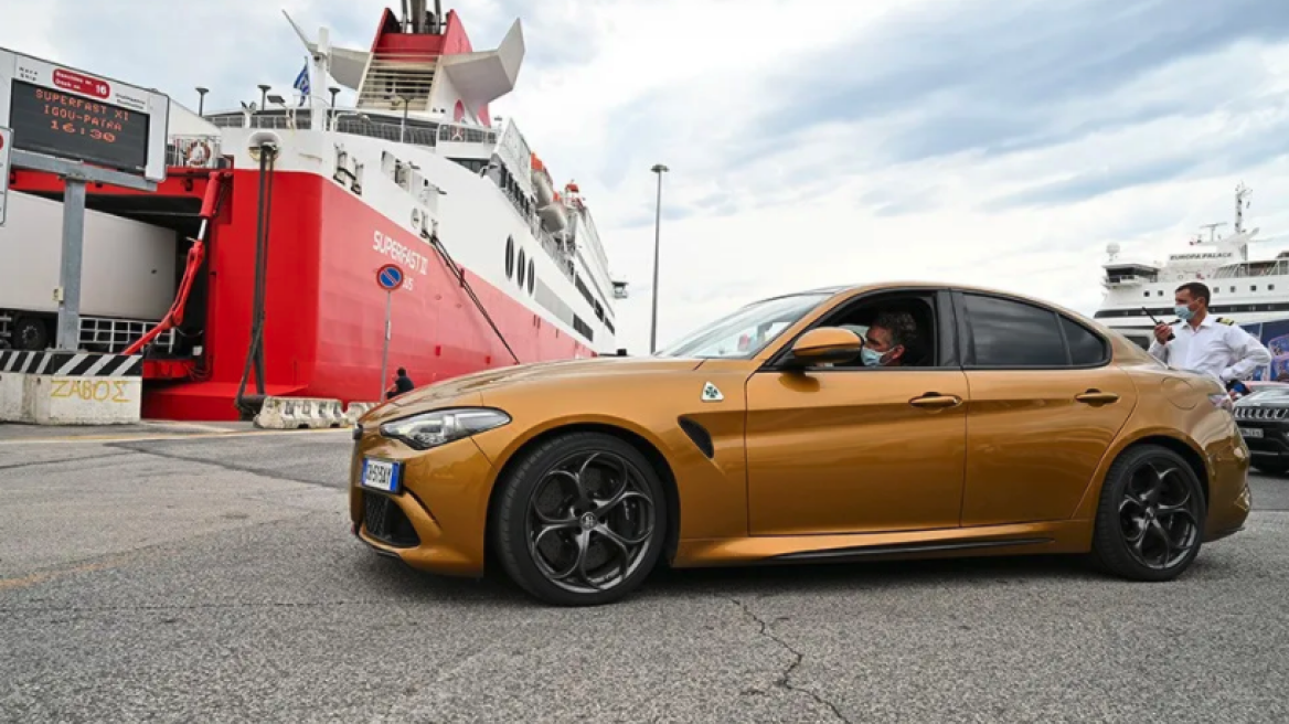 Video: Φέρνουμε Ελλάδα την Alfa Romeo Giulia Quadrifoglio -  Στο λιμάνι της Ancona (Επ.3)