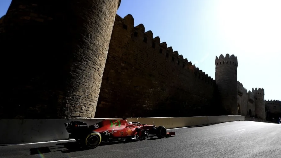 F1 GP Baku: Επεισοδιακή pole για Leclerc και Ferrari
