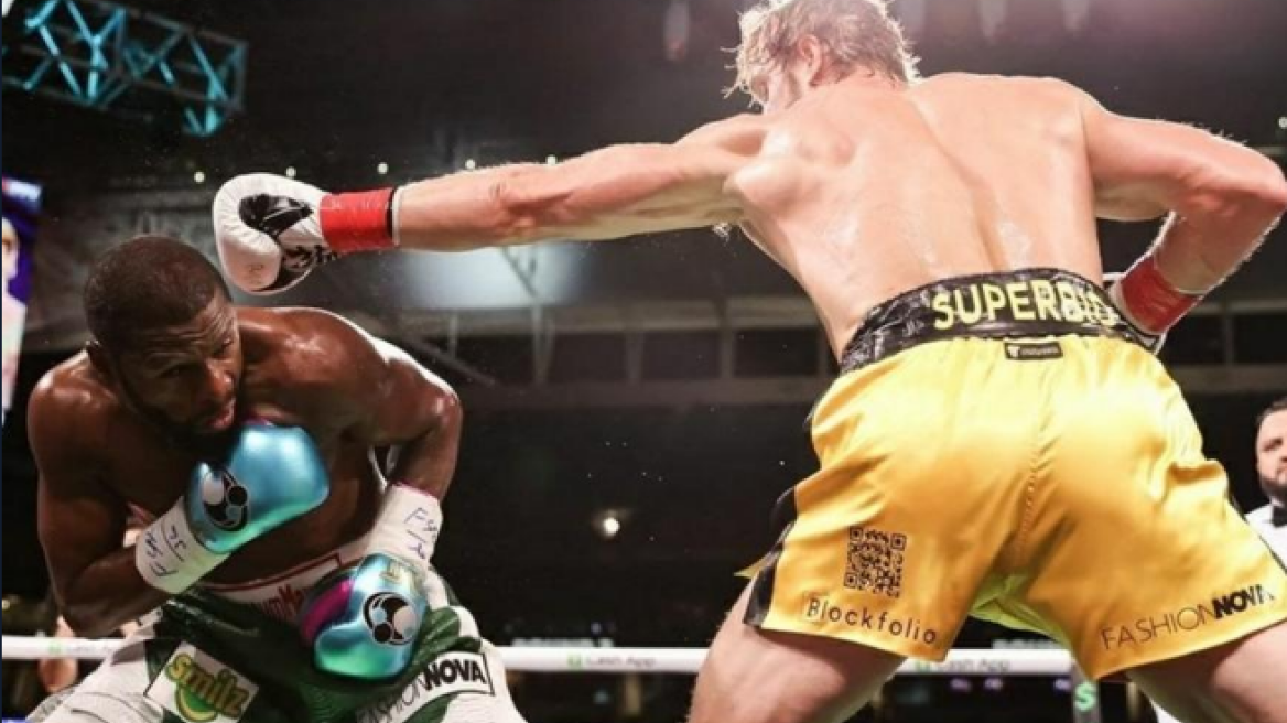  Ο… YouTuber Logan Paul δεν βγήκε νοκ άουτ από τον Floyd Mayweather! 