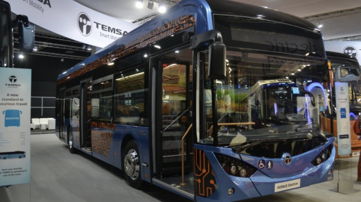 Έτοιμο τo Made in Turkey ηλεκτρικό λεωφορείο...