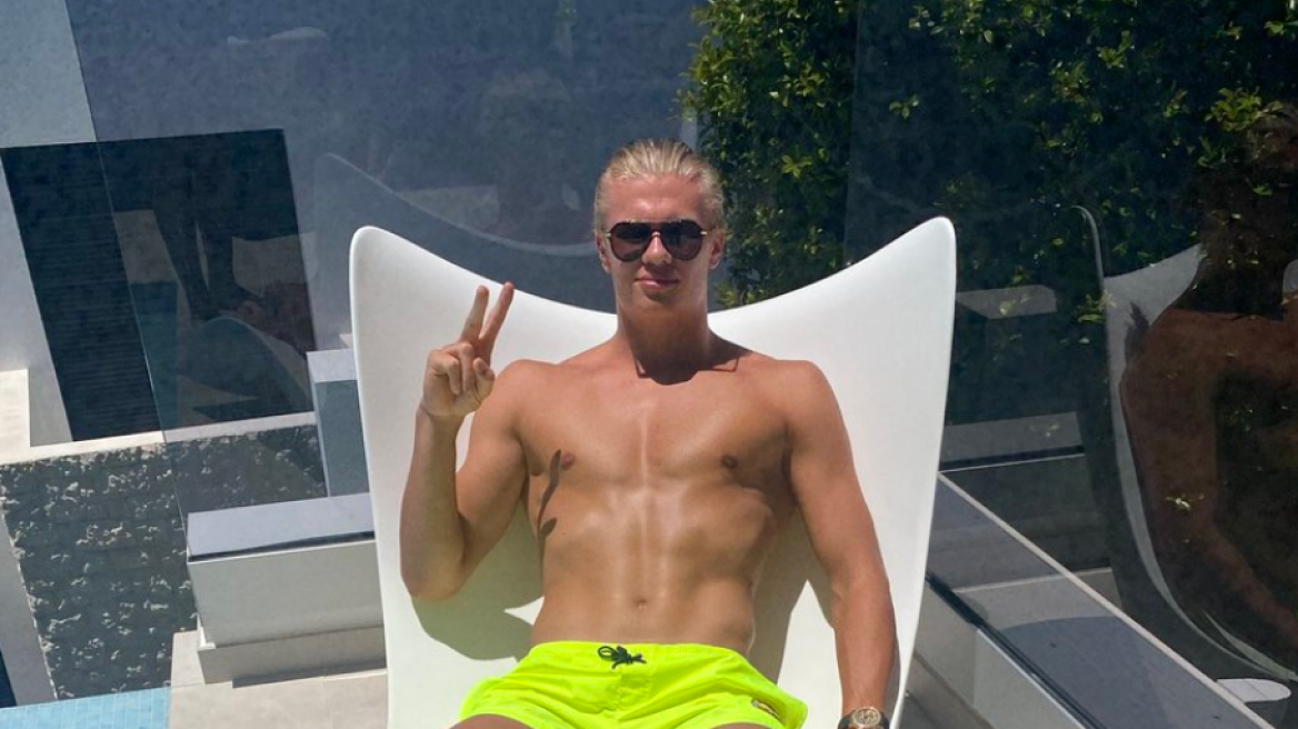 Ο Χάαλαντ διέψευσε μέσω twitter ότι ξόδεψε 500.000 ευρώ σε μπαρ στη Μύκονο