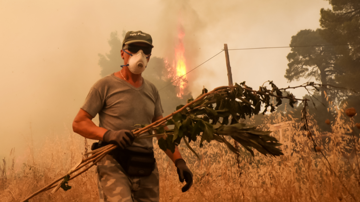 Φωτιές στην Ελλάδα - Καιρός: Δορυφορικές εικόνες του meteo από τις δασικές πυρκαγιές στην κεντρική και νότια Ελλάδα