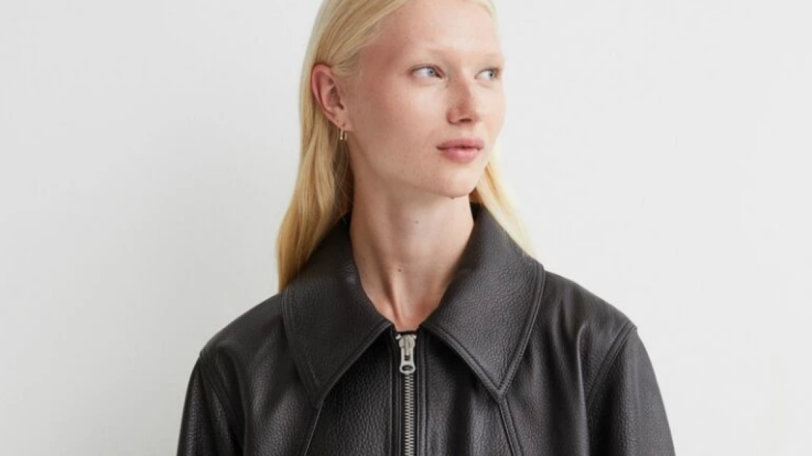 Βρήκαμε το τέλειο δερμάτινο τζάκετ και είναι Η&Μ