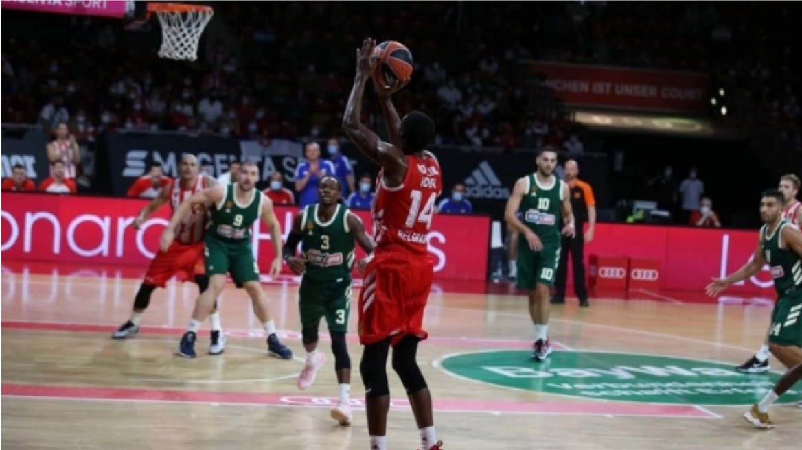 Παναθηναϊκός-Ερυθρός Αστέρας 55-83: Φιλικός διασυρμός για τους πράσινους στο Μόναχο