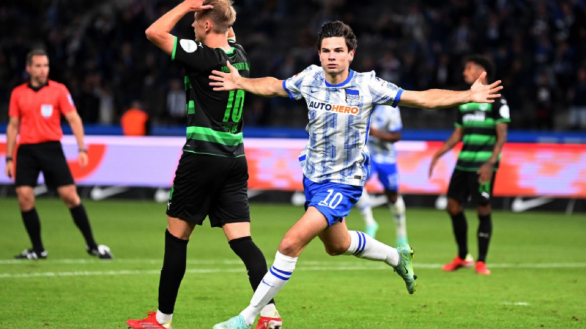 Bundesliga, Χέρτα-Γκρόιτερ Φιρτ 2-1: Ανατροπή και... ανεβαίνει - Δείτε τα γκολ