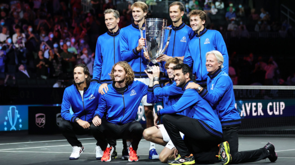 Laver Cup: Πρωταθλήτρια ξανά η Ευρώπη του Τσιτσιπά - Δείτε βίντεο