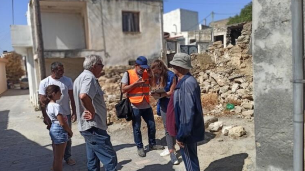 Σεισμός στην Κρήτη: Ζητούν περισσότερα κλιμάκια για γρηγορότερο έλεγχο των σπιτιών