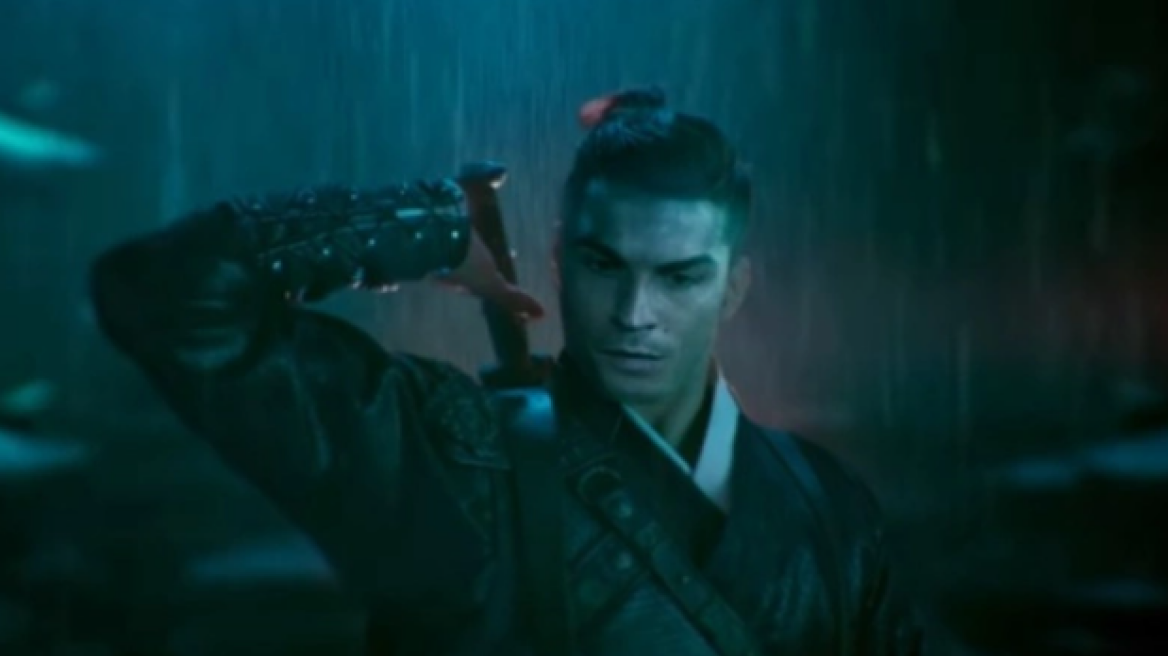 Ο Κριστιάνο «ντύθηκε» σαμουράι για τα εγκαίνια ψηφιακής πλατφόρμας - Δείτε βίντεο