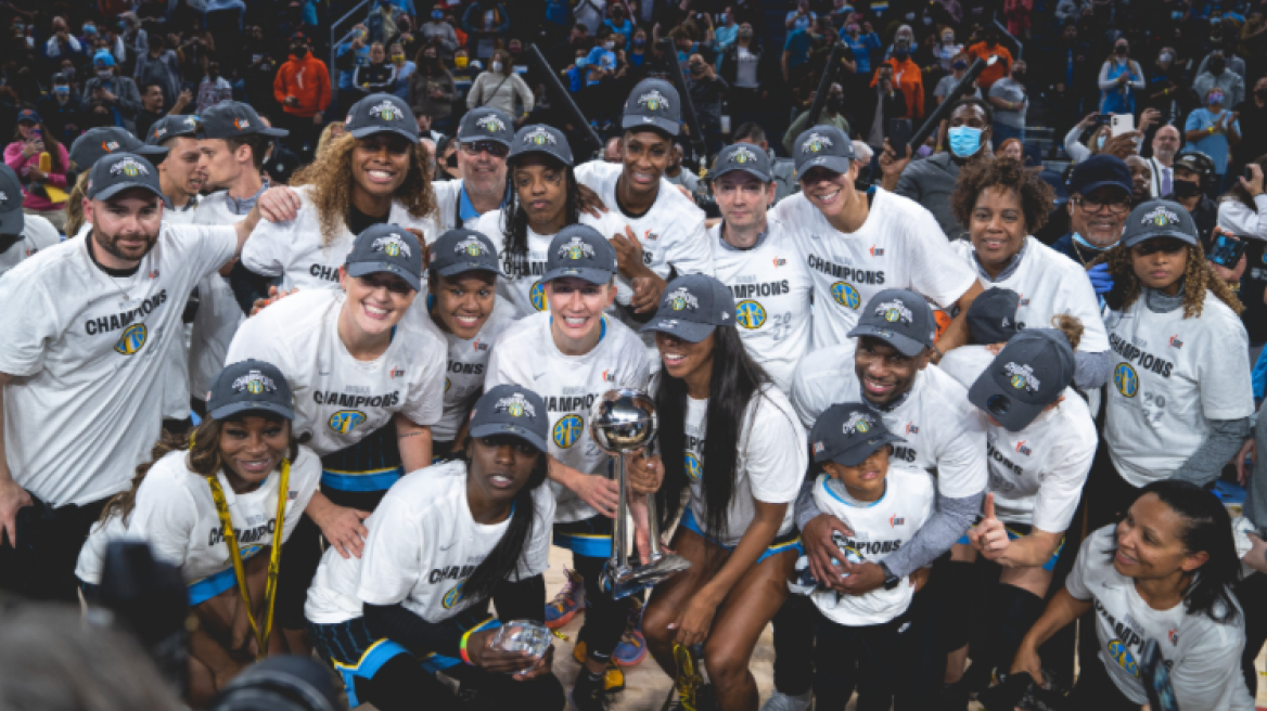 Οι Σικάγο Σκάι κατέκτησαν τον τίτλο στο WNBA - Δείτε βίντεο