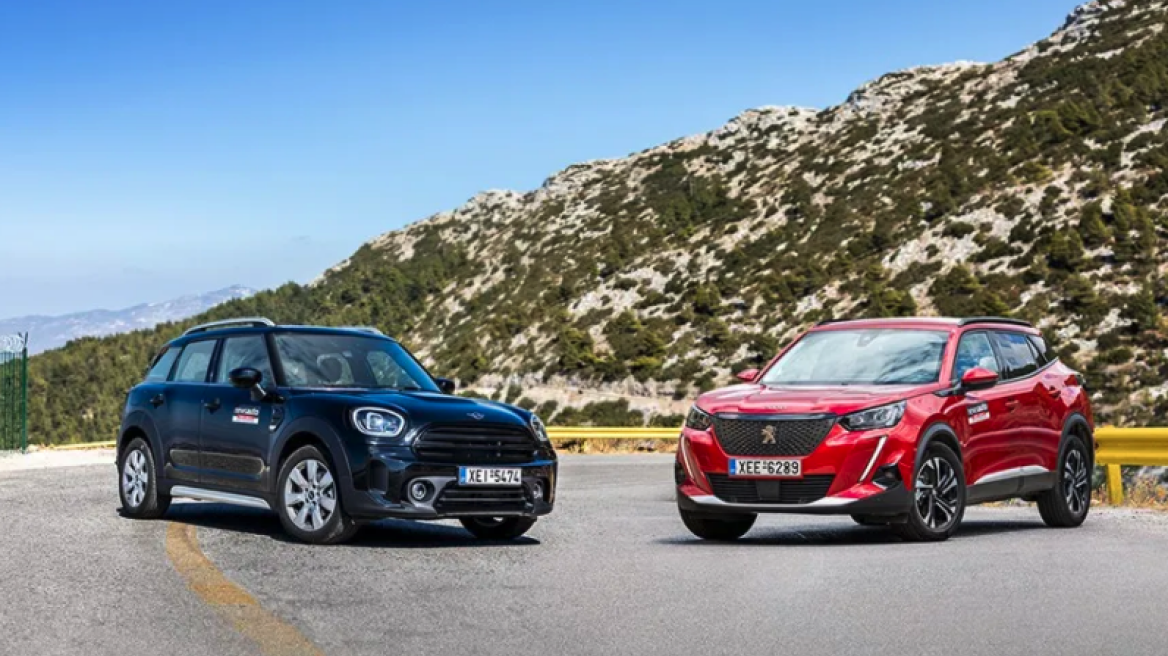 Σύγκριση με diesel: Μini Countryman vs Peugeot 2008 - Ποιο είναι καλύτερο; (τιμές)