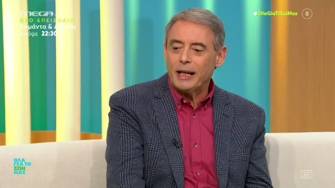 Ιορδάνης Χασαπόπουλος: Είχα δύσπνοια και πήγα στο νοσοκομείο, πέρασα μικροέμφραγμα