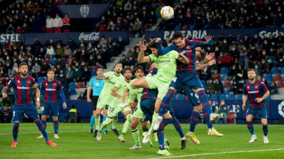 La Liga: Παραμένει χωρίς νίκη η Λεβάντε, στο «μηδέν» με την Αθλέτικ Μπιλμπάο - Δείτε βίντεο