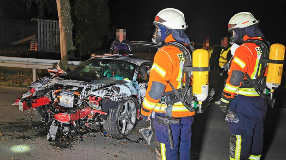 Ferrari: Καταστράφηκε ένα μυστηριώδες υβριδικό πρωτότυπο (+video)