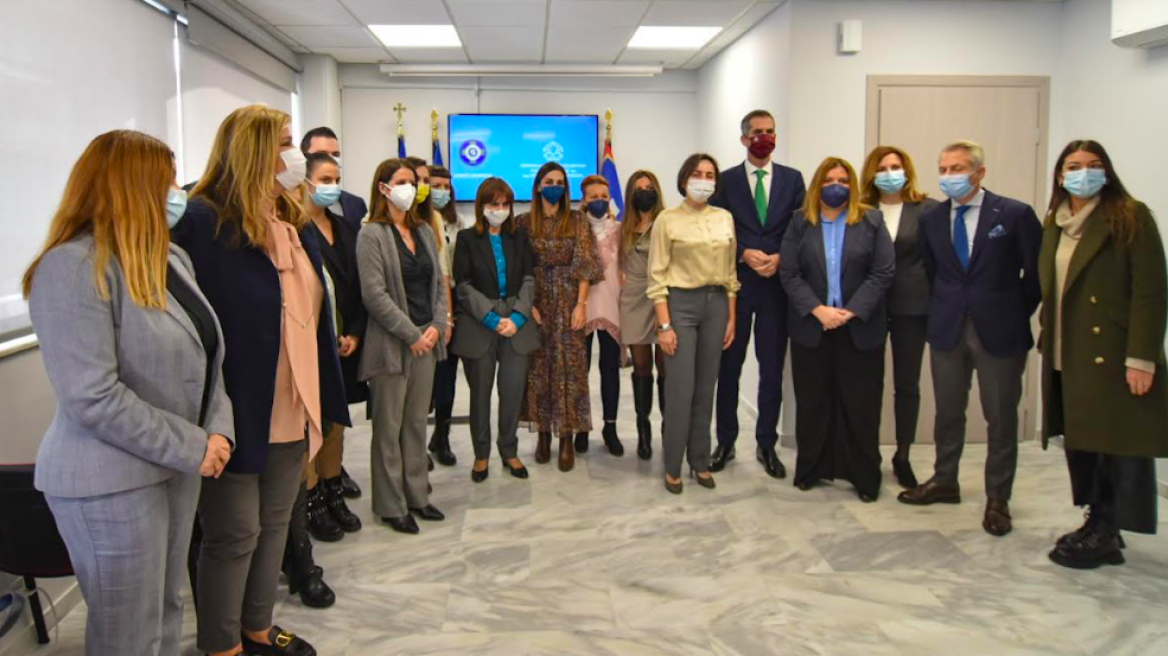 Παρουσία της ΠτΔ τα εγκαίνια του κέντρου καταπολέμησης έμφυλης βίας του Δήμου Αθηναίων