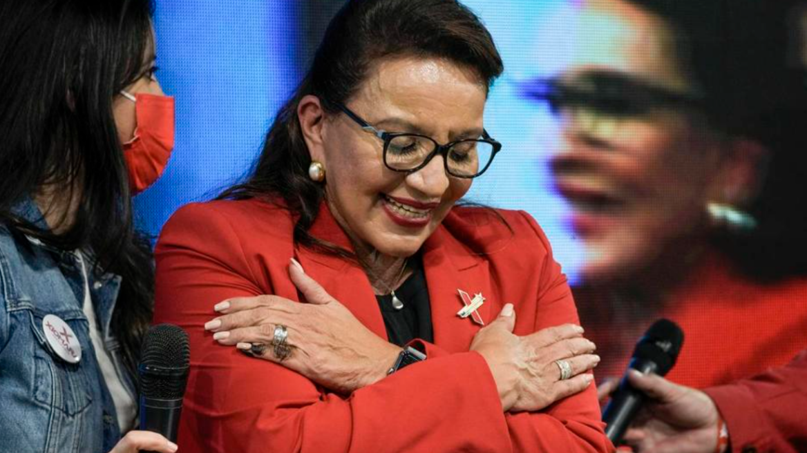 Η αριστερή Σιομάρα Κάστρο γίνεται η πρώτη γυναίκα πρόεδρος της Ονδούρας