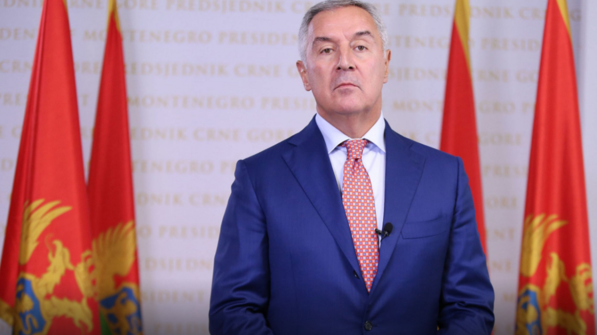 Μαυροβούνιο: Θετικός στον κορωνοϊό ο πρόεδρος Μίλο Τζουκάνοβιτς