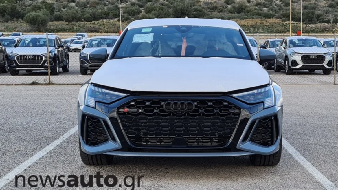 Το Audi RS 3... πάτησε Ελλάδα (+video)